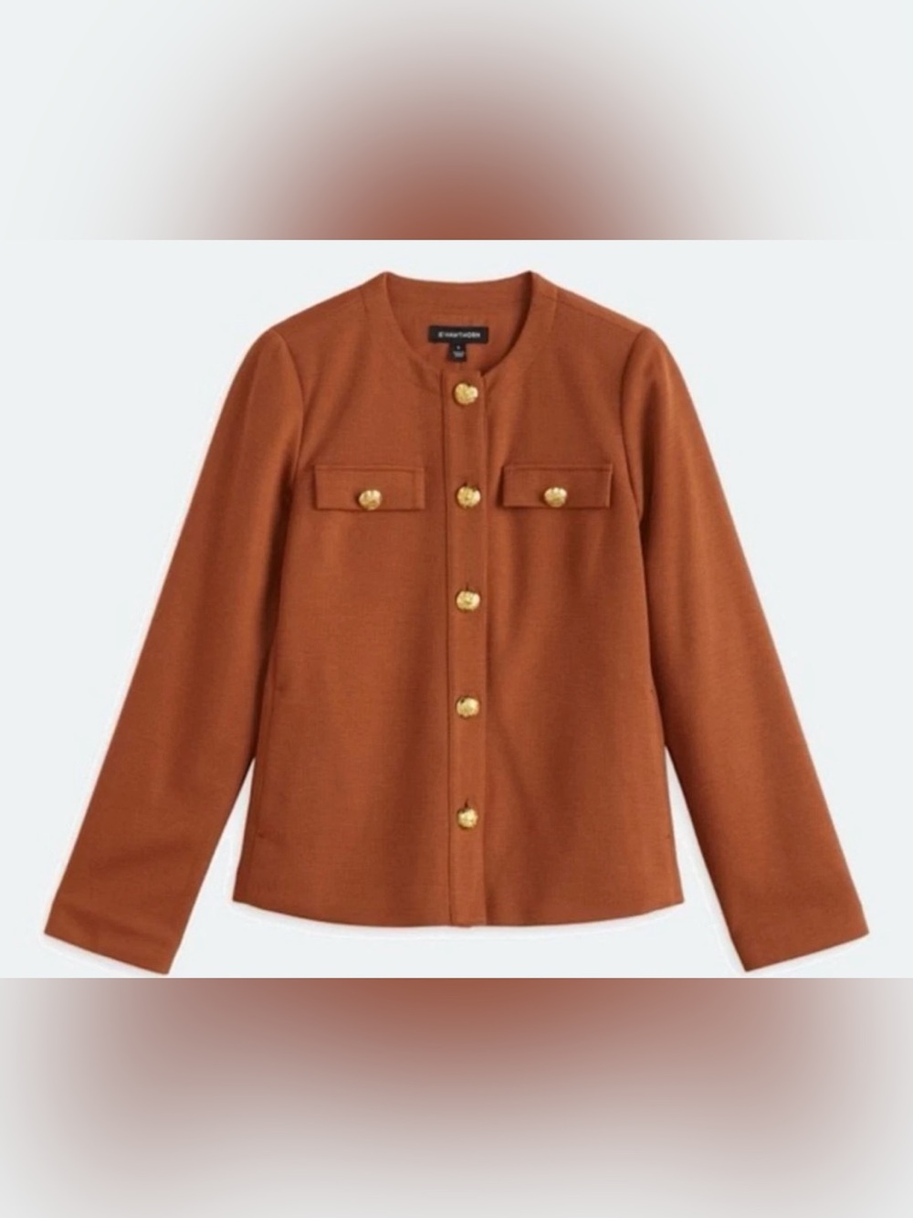 NEW 41 Hawthorn Women’s Size Large Rust Orange‎ Blazer